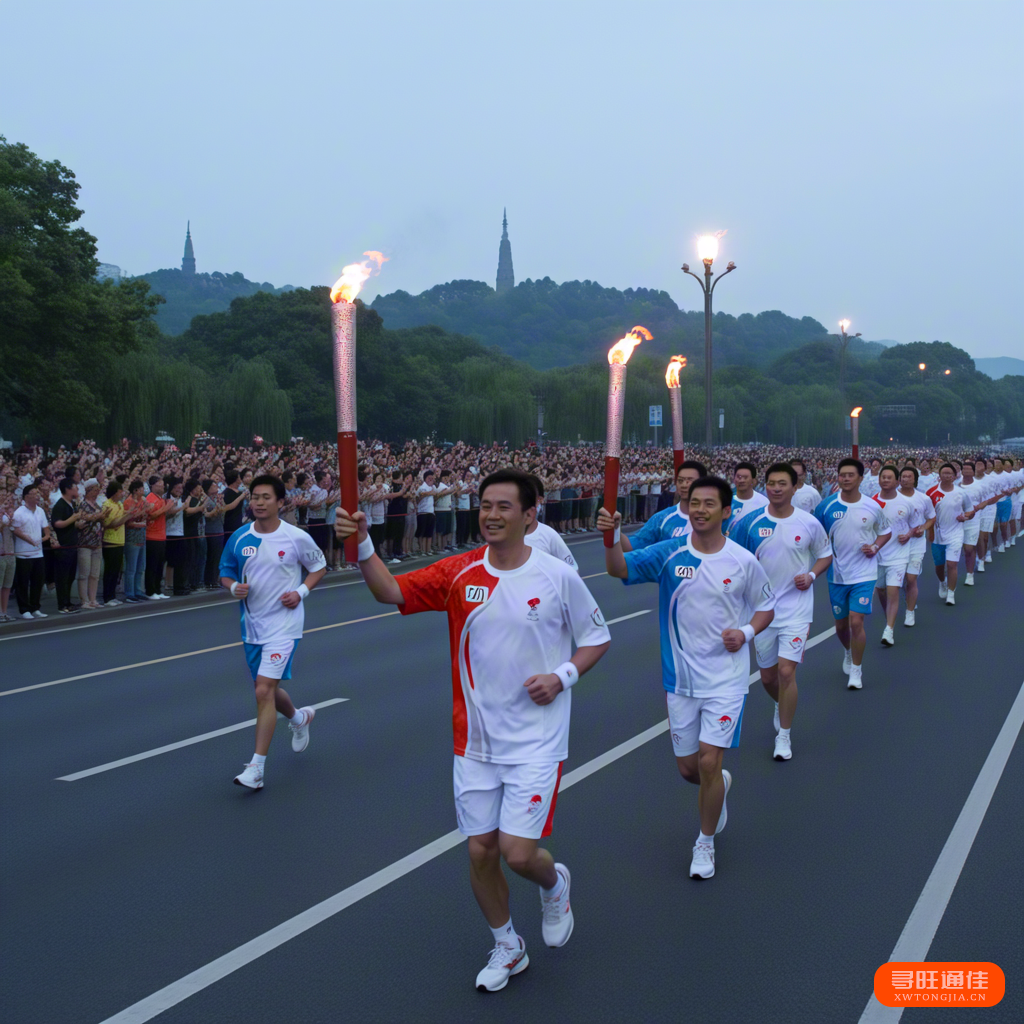 杭州亚运会火炬传递启动，激情点燃亚运梦想(图1)